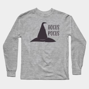 Hocus Pocus Halloween Witches Hat Long Sleeve T-Shirt